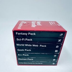 Cards Against Humanity Nerd Bundle Card Game 2020 Target Exclusive Sealed